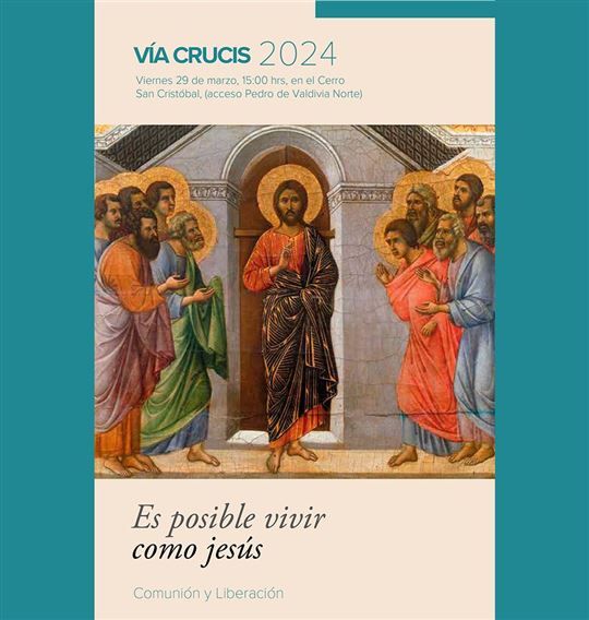 Afiche Via Crucis 2024